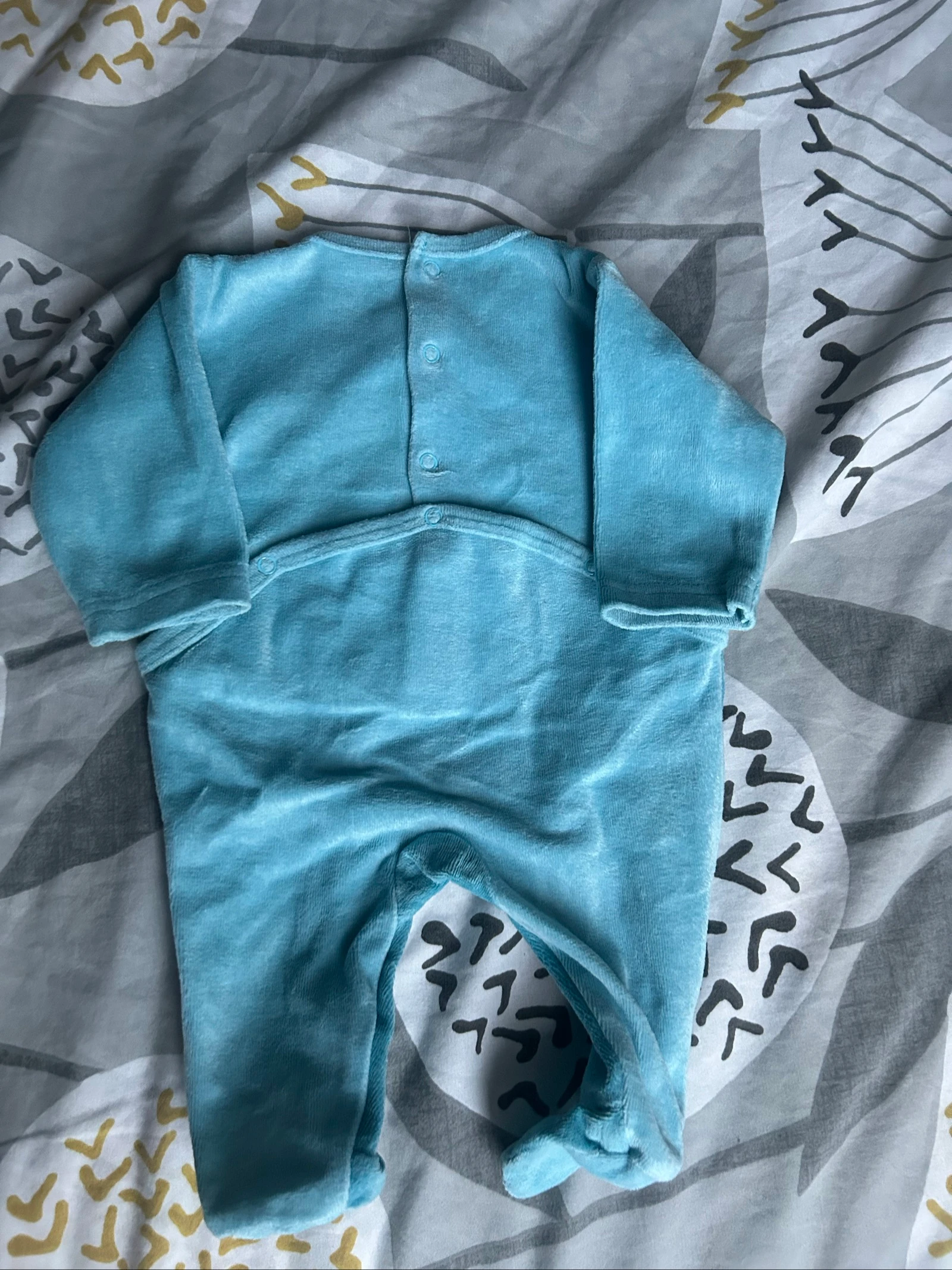 Pijama Z tamanho um mês – photo 4